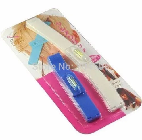 Kit Régua de Corte para Cabelo: Franja e Pontas Perfeitas em Minutos!